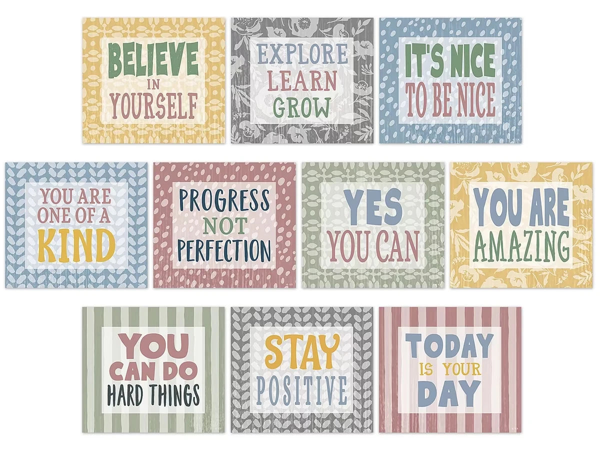 Classroom Cottage Motivational Accents - US 3815