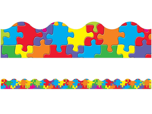 Jigsaw Puzzle Scalloped Border - US 4192