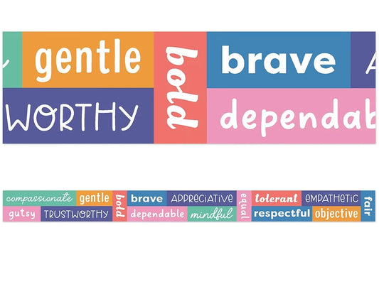We Stick Together Motivational Border - US 8847
