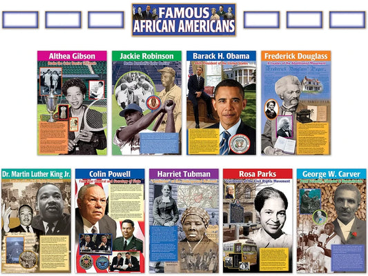Famous African Americans Bulletin Board Set - US 9658