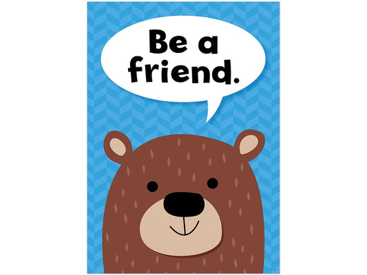 Woodland Friends Be a Friend Poster - US 6024