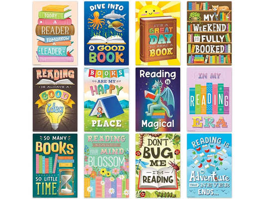 Reading Is Fun Small Motivational Poster Pack - US 5573