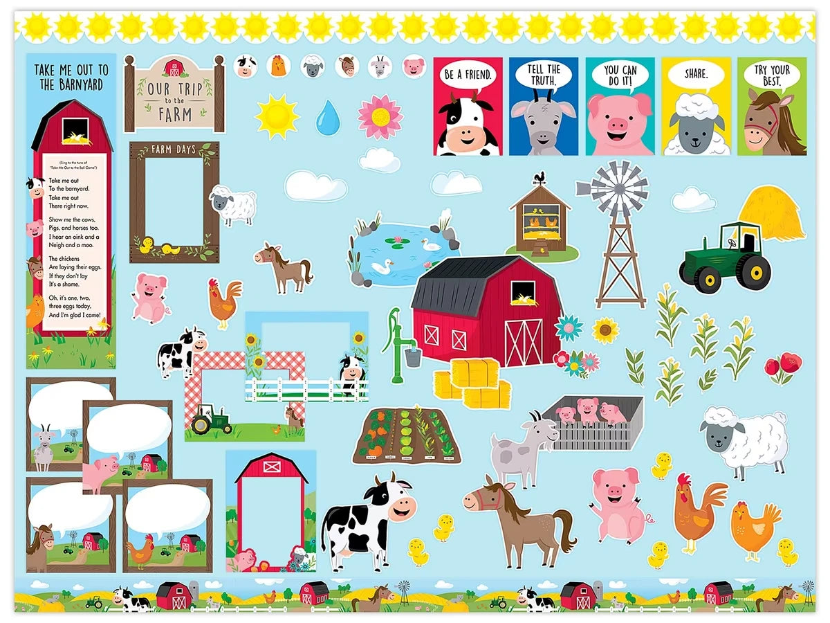 Farm Friends Calendar Mini Accents - US 1948