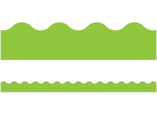 Lime Green Scalloped Border - US 1785