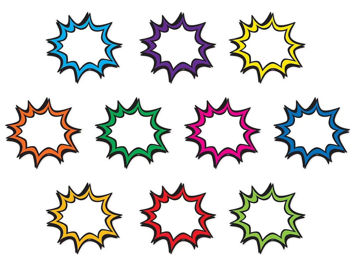 Superhero Burst Accents - US 3770