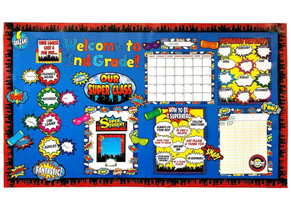 Superhero 4" Punch-Out Letters - US 4611