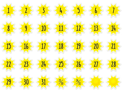 Farm Friends Calendar Mini Accents - US 1948