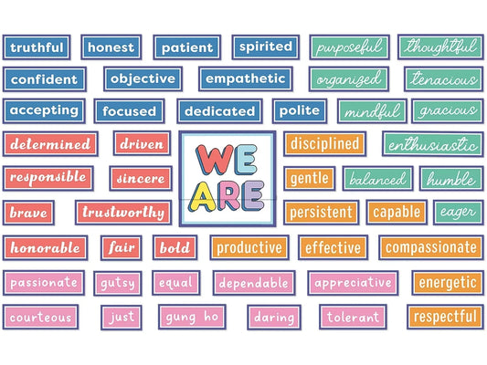 We Stick Together Motivational Bulletin Board Set - US 4274