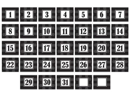 Sassy Double-Sided Calendar Mini Accents - US 1167