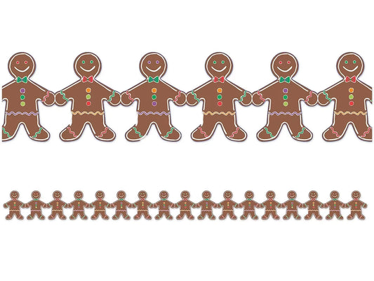 Gingerbread Man Border - US 2789