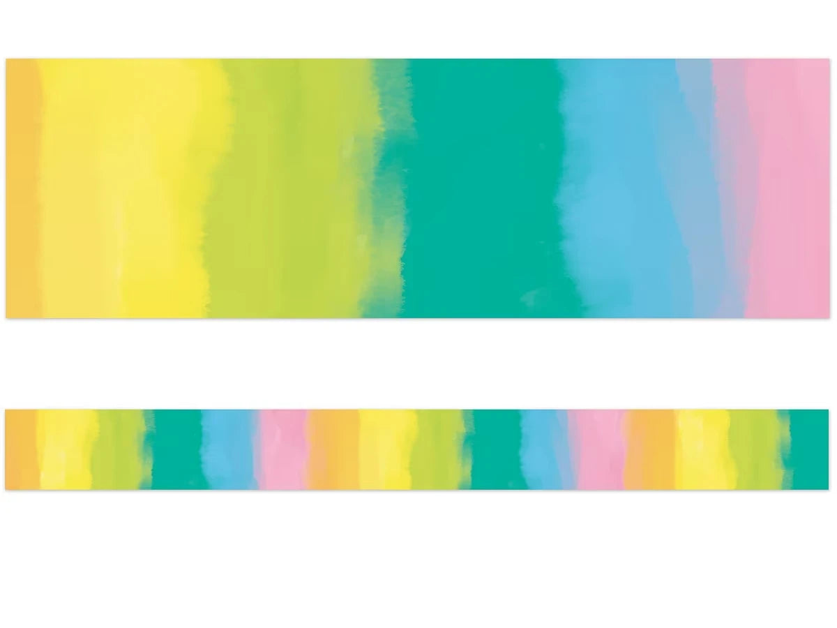 Creatively Inspired Watercolor Border - US 5800