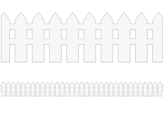 White Picket Fence Border - US 7917