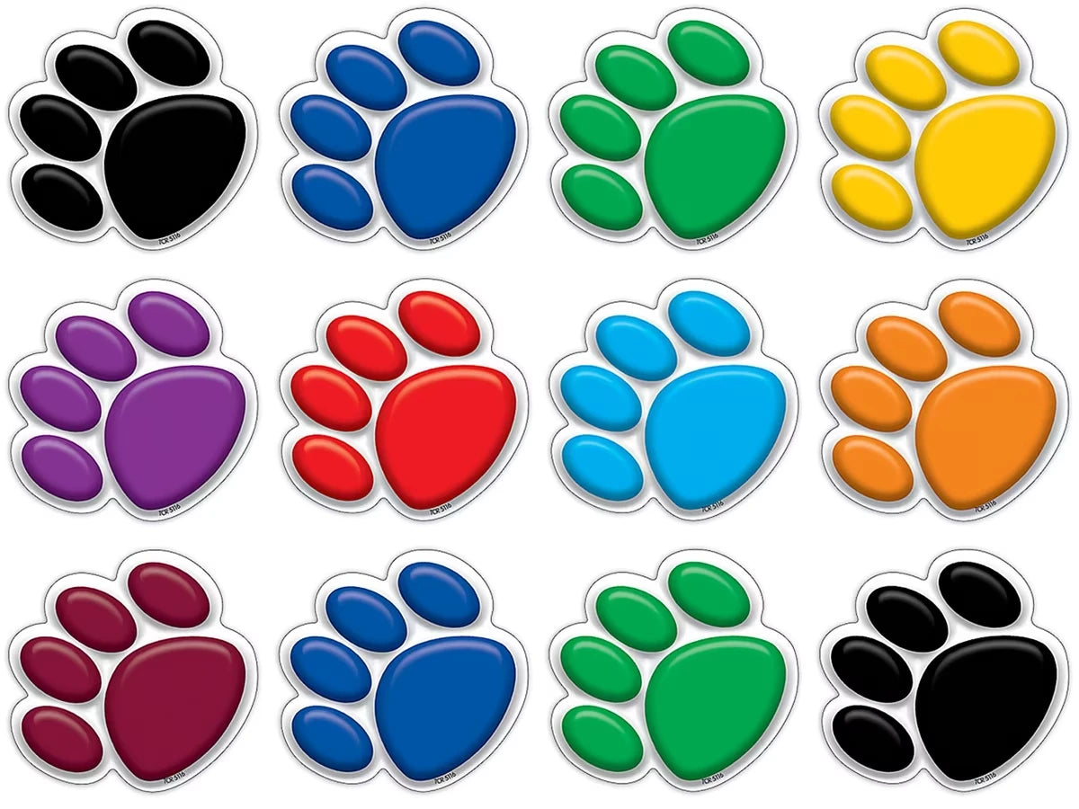 Paw Print Mini Accents - US 2934