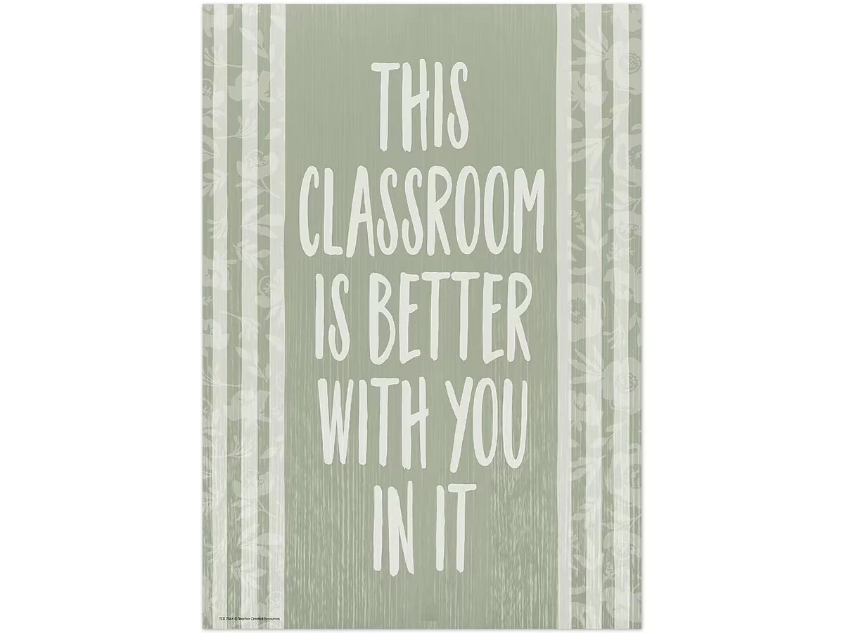 Classroom Cottage Better with You Poster - US 5773