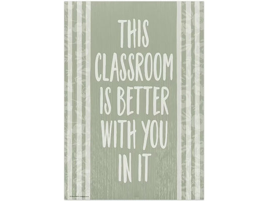 Classroom Cottage Better with You Poster - US 5773