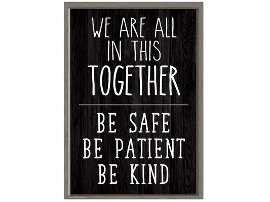 Home Sweet Classroom We Are All in This Together Poster - US 7247