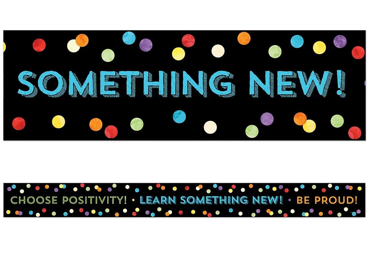 Celebrate Learning Think Positive Border - US 1137