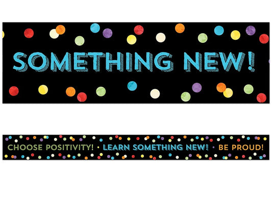 Celebrate Learning Think Positive Border - US 1137