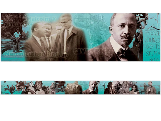 Black History Border - US 3617