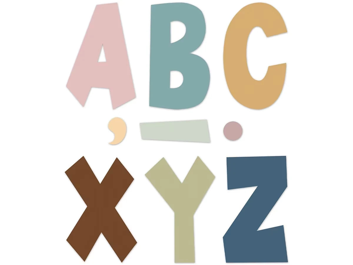 Everyone Is Welcome 7" Punch-Out Letters - US 8664