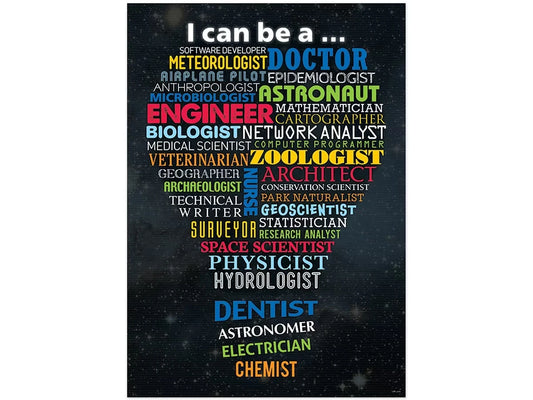 STEM Careers Poster - US 1982