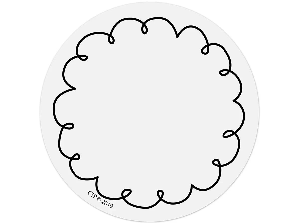 Black & White Circle Mini Accents - US 8505