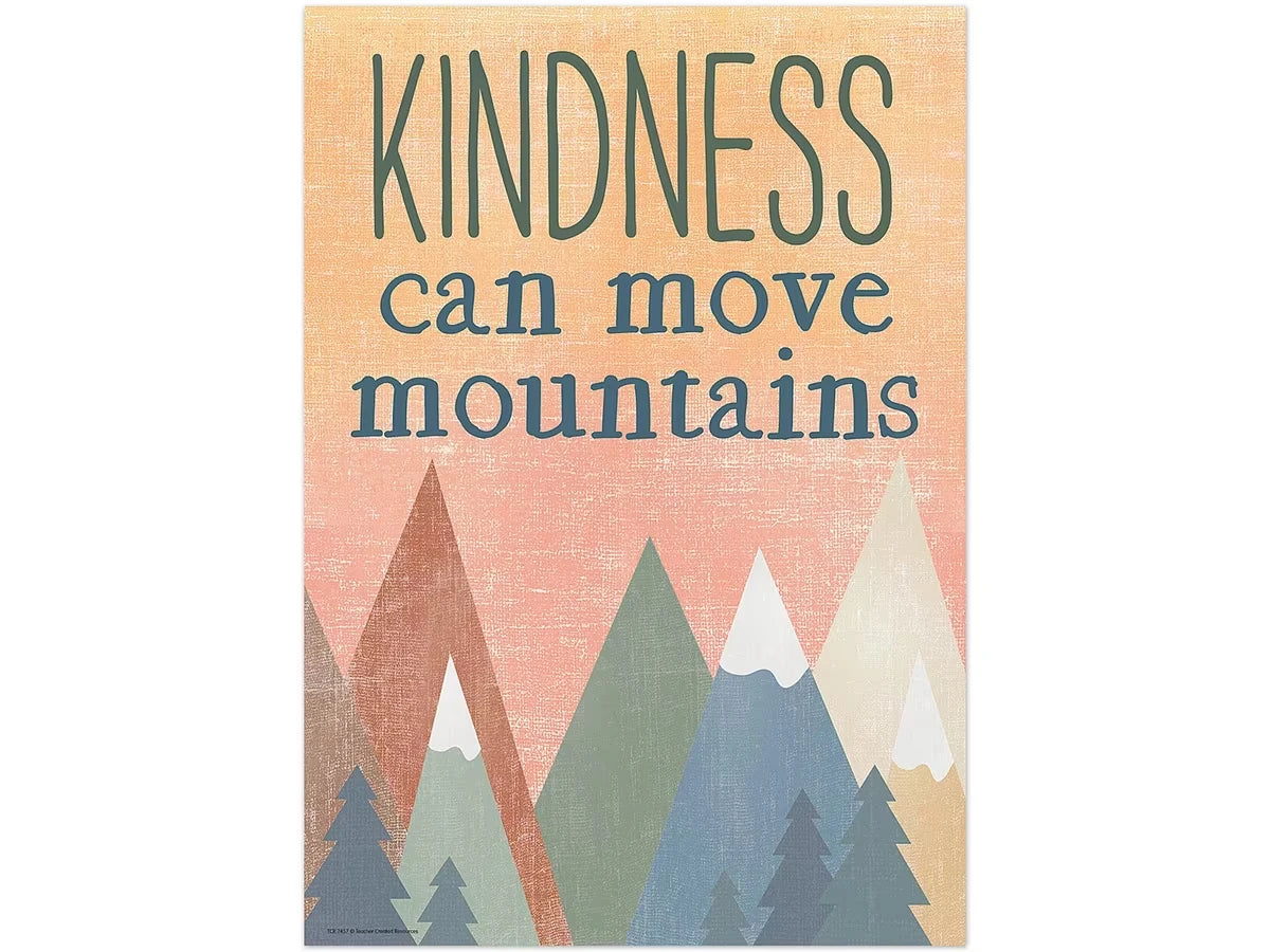 Moving Mountains Kindness Poster - US 3107