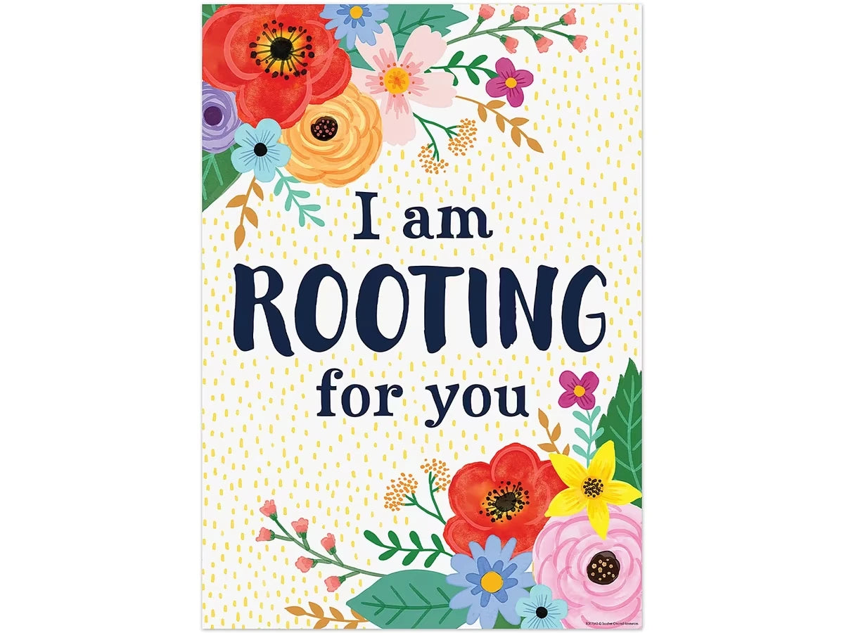 Wildflowers Rooting for You Poster - US 2255