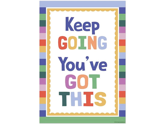 Color Crush Keep Going Poster - US 3761