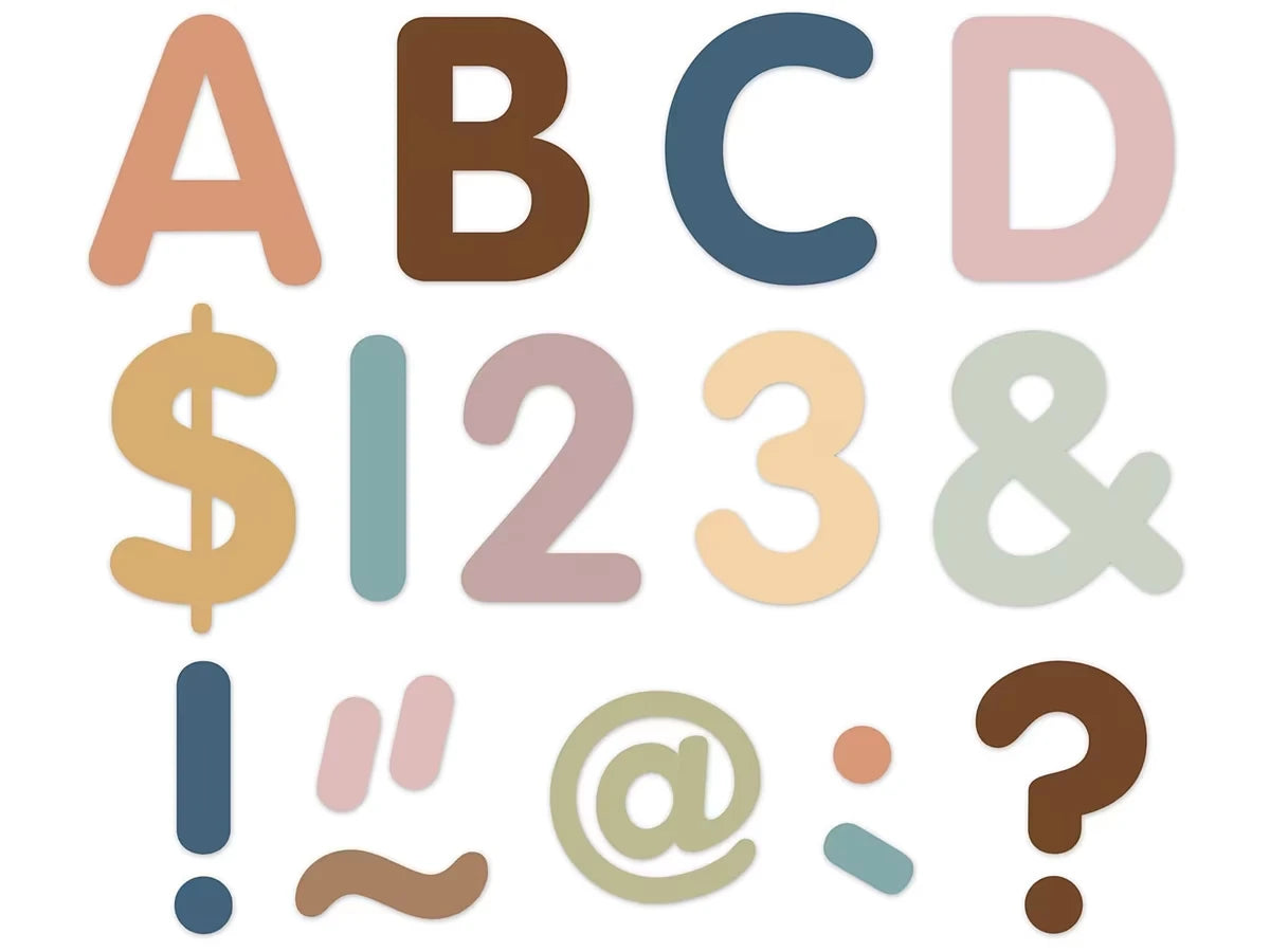 Everyone Is Welcome 2" Punch-Out Letters - US 1648