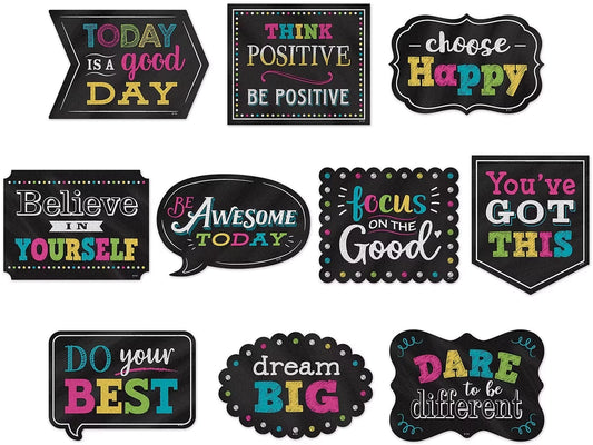 Chalkboard Brights Motivational Accents - US 3457