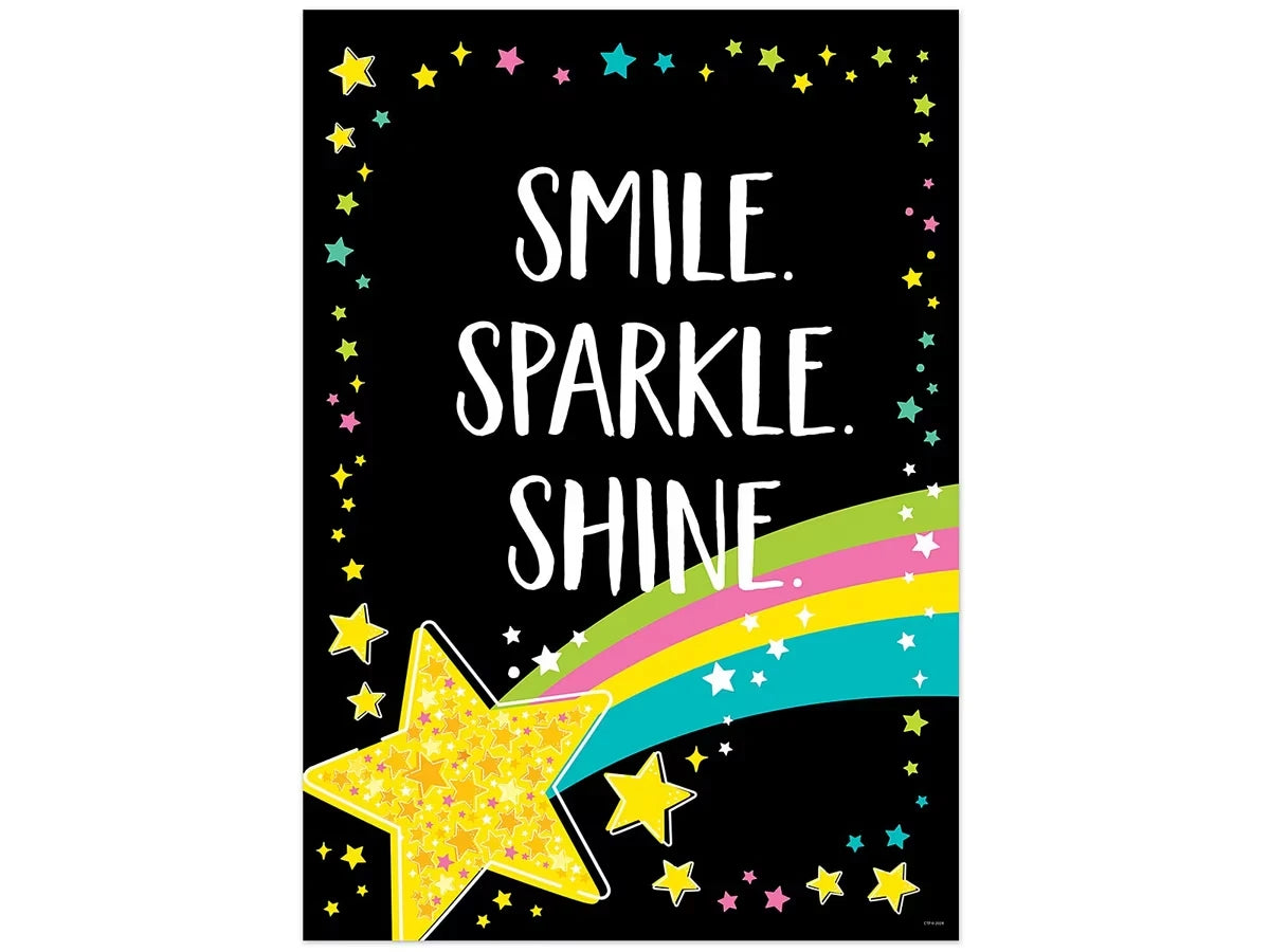 Star Bright Smile Sparkle Shine Poster - US 4083