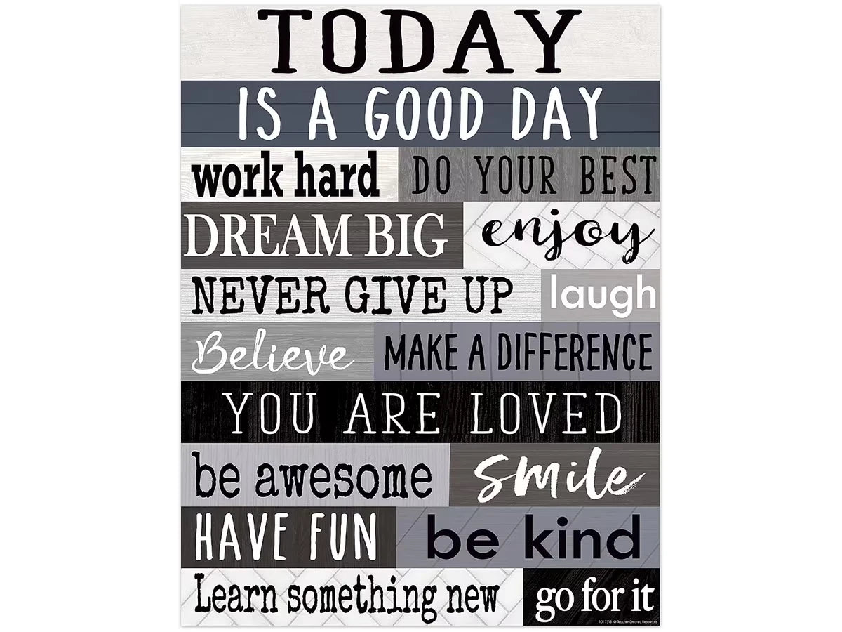 Modern Farmhouse Today Is a Good Day Poster - US 4642