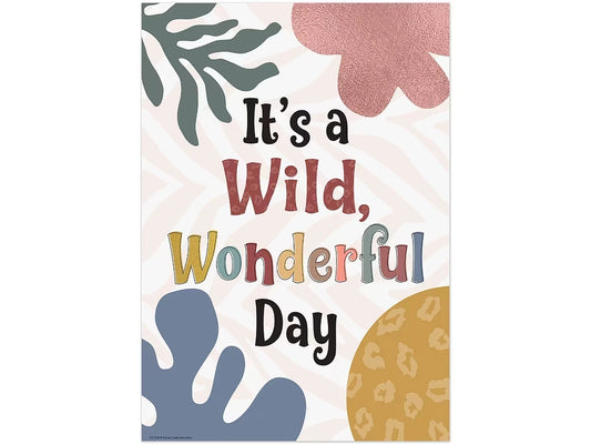 Wonderfully Wild Wonderful Day Poster - US 6991