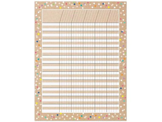 Krafty Pop! Incentive Chart - US 9445