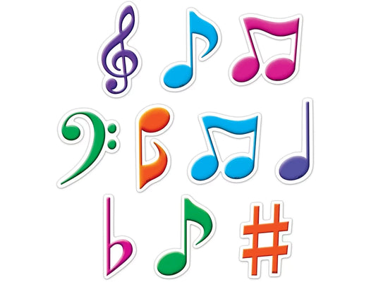 Musical Note Mini Accents - US 7844