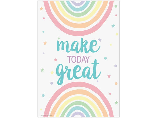 Pastel Pop Make Today Great Poster - US 5701