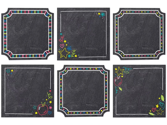 Chalk It Up! Colorful Chalk Card Accents - US 7891