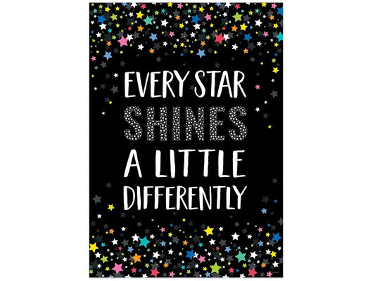 Star Bright Every Star Shines Poster - US 8182