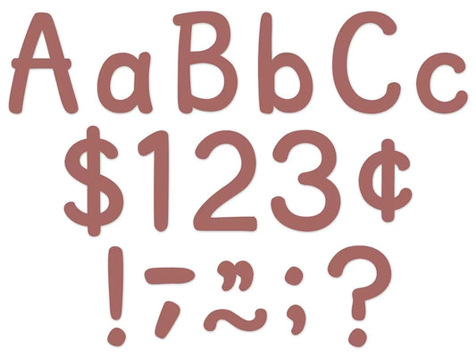 Wonderfully Wild 4" Punch-Out Letters - US 5489