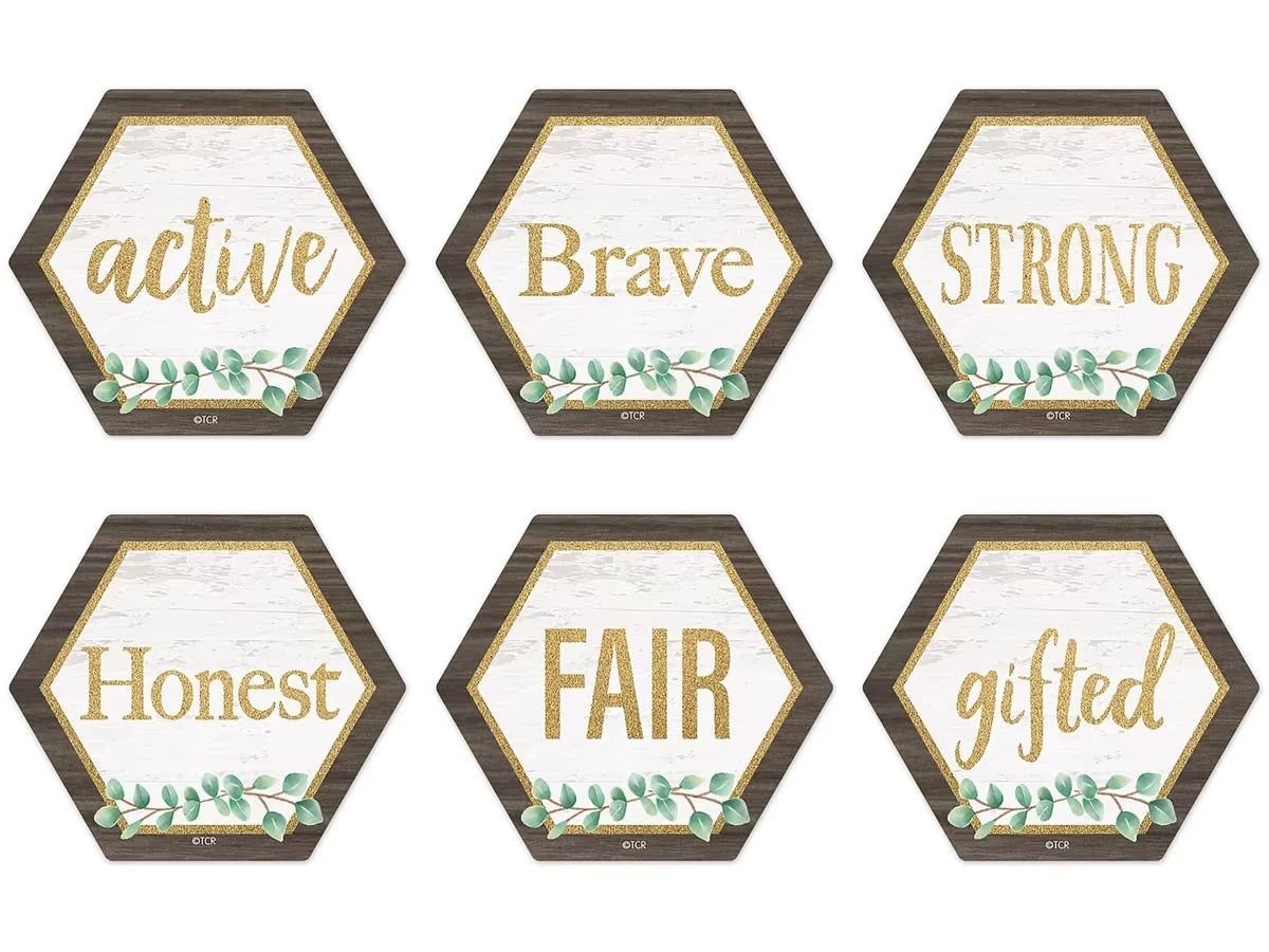 Eucalyptus Motivational Mini Accents - US 4281