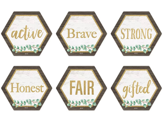 Eucalyptus Motivational Mini Accents - US 4281