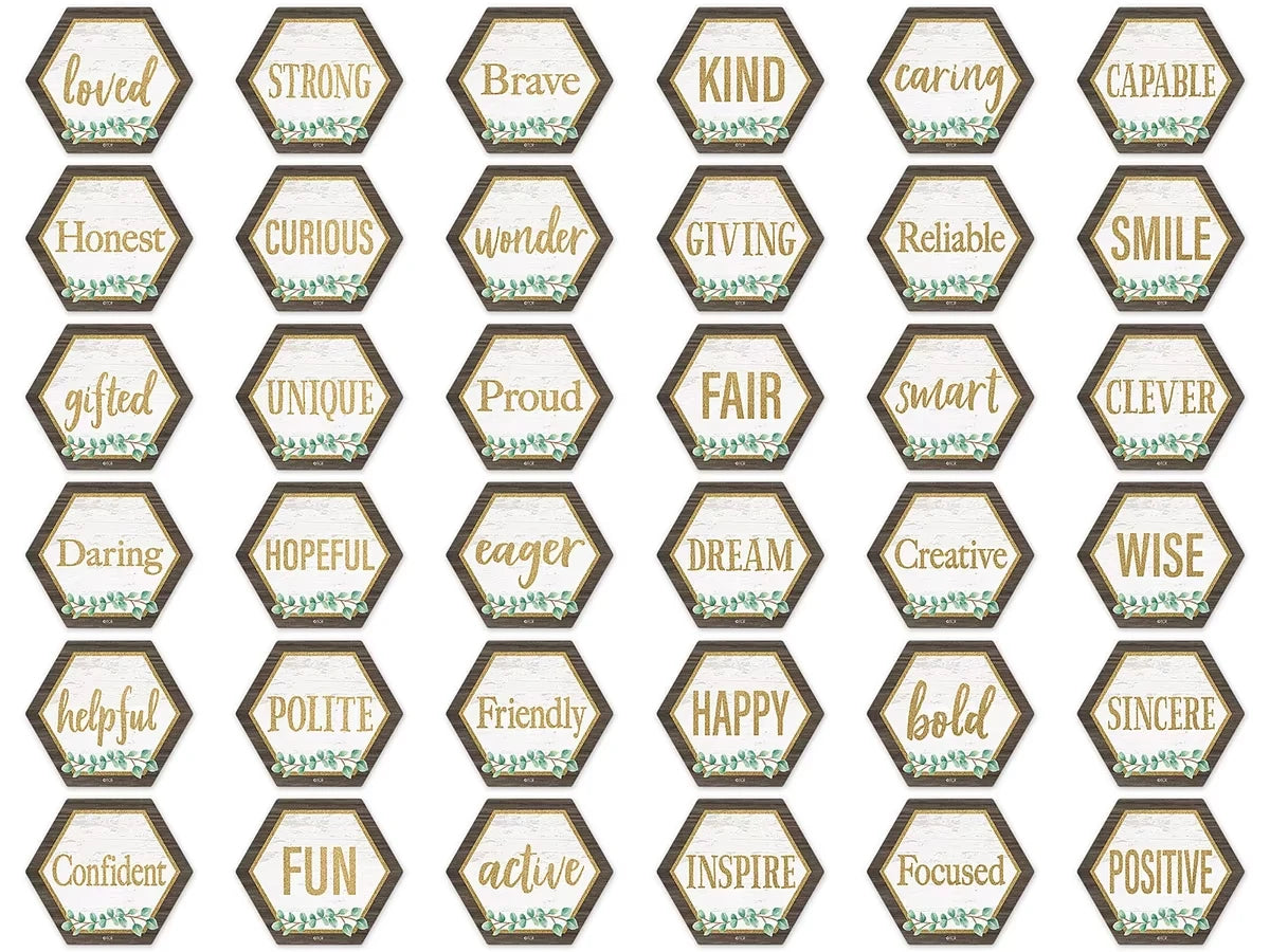 Eucalyptus Motivational Mini Accents - US 4281
