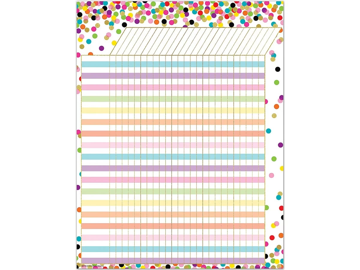 Confetti Incentive Chart - US 3858