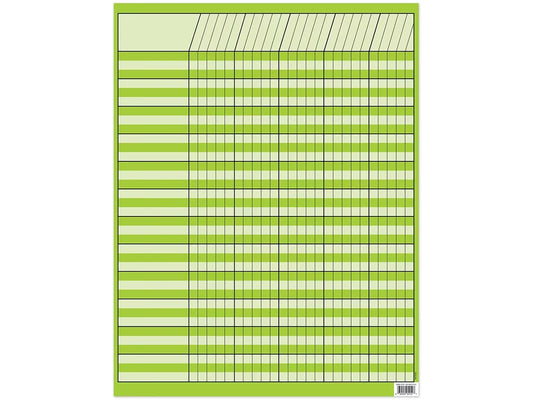 Lime Green Incentive Chart - US 6196