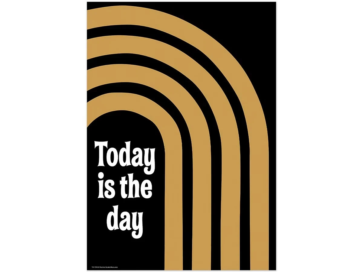 Wonderfully Wild Today Is the Day Poster - US 4143