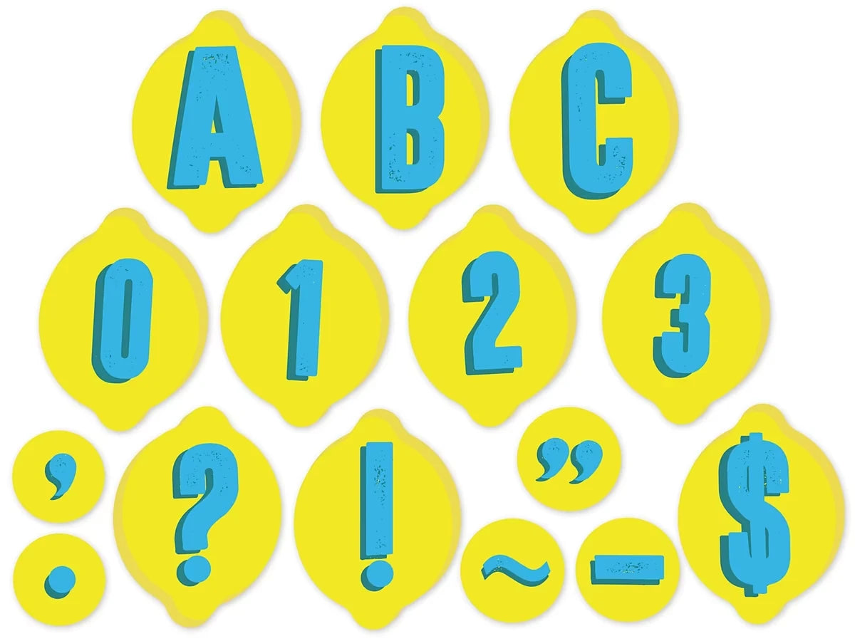 Always Try Your Zest 4" Punch-Out Letters - US 8559