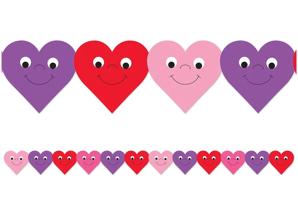 Smiling Heart Border - US 4393
