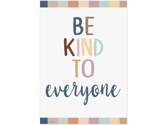 Everyone Is Welcome Be Kind Poster - US 8544