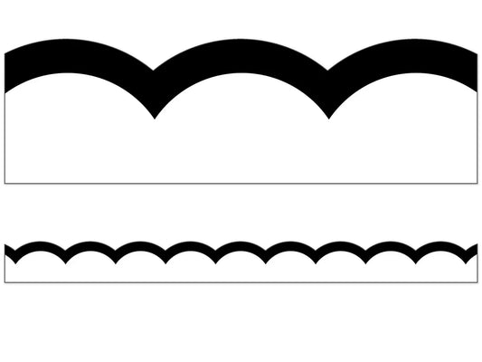 Simply Stylish Scalloped Border - US 6810